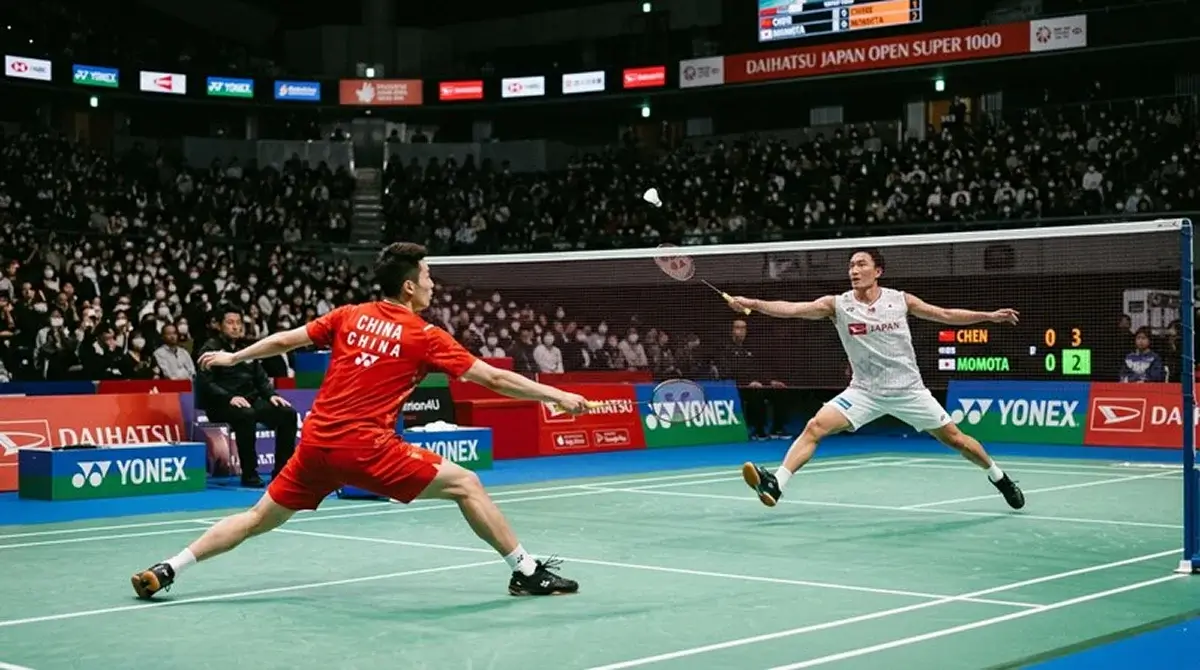 Asiatische Badminton-Spieler bei BWF World Tour Turnier mit dominanter Platzierung in der Weltrangliste