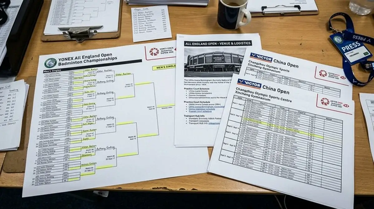 All England und China Open als wichtigste Super 1000 Turniere für Badminton-Kombiwetten im BWF Kalender 2026