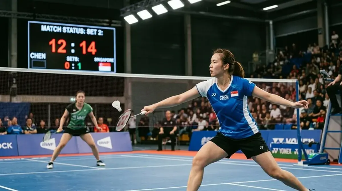 Strategische Live-Kombiwetten-Situation beim Badminton: Favorit verliert ersten Satz, attraktivere In-Play-Quote entsteht