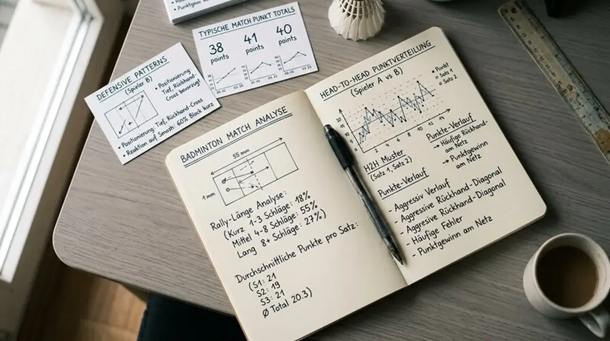 Analytischer Ansatz zur Identifikation von Value bei Über/Unter-Linien beim Badminton: historisches Spielmuster und H2H-Daten