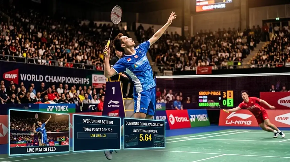 Kombiwetten-Chancen bei der Badminton WM 2026 mit Match-Level-Wetten über mehrere Disziplinen