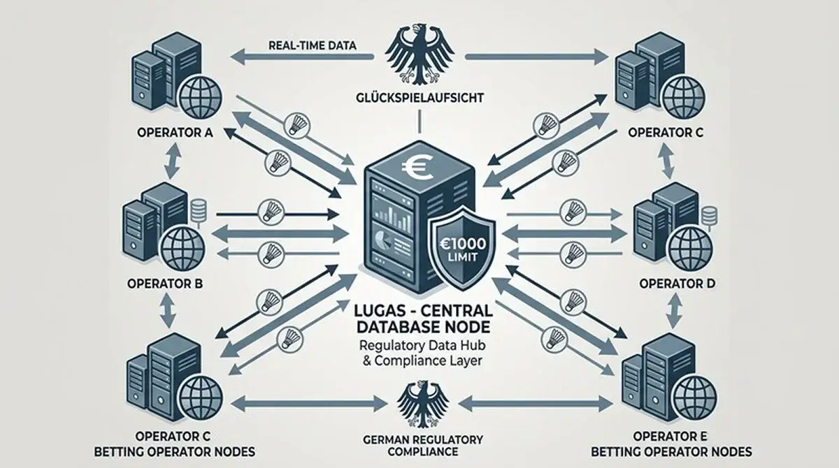 LUGAS-System – technische Infrastruktur des anbieterübergreifenden Einzahlungslimits für deutsche Sportwetten
